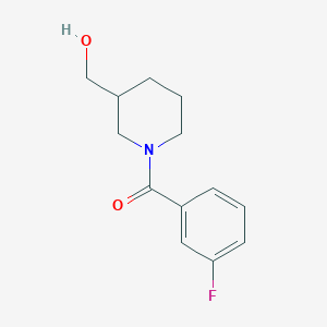 [1-(3-Fluorobenzoyl)piperidin-3-yl]methanol