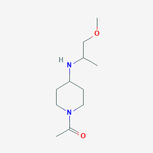 1-{4-[(1-Methoxypropan-2-yl)amino]piperidin-1-yl}ethan-1-one