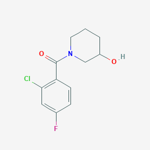 1-(2-Chloro-4-fluorobenzoyl)piperidin-3-ol