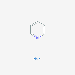 molecular formula C5H5NNa+ B14625630 Sodium;pyridine CAS No. 57450-12-1