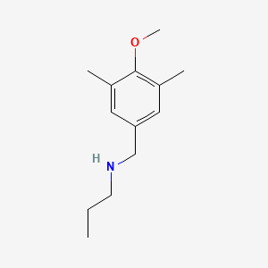 N-(4-Methoxy-3,5-dimethylbenzyl)propan-1-amine