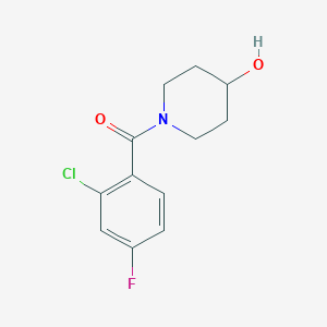 1-(2-Chloro-4-fluorobenzoyl)piperidin-4-ol