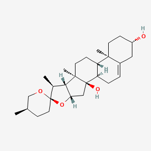 molecular formula C27H42O4 B14625779 Prazerigenin A CAS No. 57701-28-7