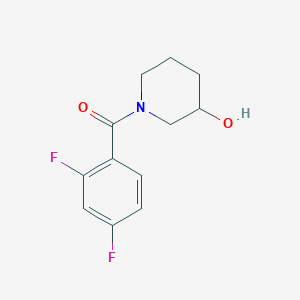 molecular formula C12H13F2NO2 B1462601 1-(2,4-Difluorobenzoyl)piperidin-3-ol CAS No. 1156926-53-2