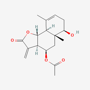 molecular formula C17H22O5 B14626029 alpha-Liriodenolide CAS No. 56064-70-1
