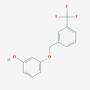 3-{[3-(Trifluoromethyl)phenyl]methoxy}phenol