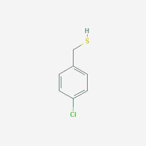 molecular formula C7H7ClS B146261 4-氯苄硫醇 CAS No. 6258-66-8