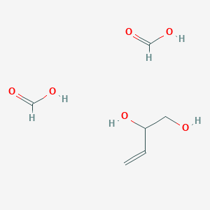 molecular formula C6H12O6 B14626119 But-3-ene-1,2-diol;formic acid CAS No. 57931-24-5