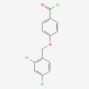 4-[(2,4-Dichlorobenzyl)oxy]benzoyl chloride