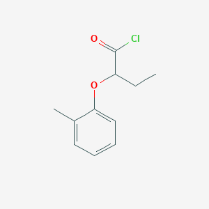 2-(2-Methylphenoxy)butanoyl chloride