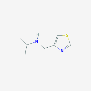 molecular formula C7H12N2S B1462617 (Propan-2-yl)(1,3-thiazol-4-ylmethyl)amine CAS No. 1211511-80-6