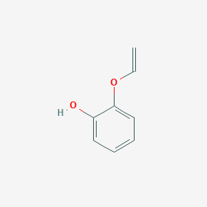 molecular formula C8H8O2 B14626197 2-(Ethenyloxy)phenol CAS No. 58981-47-8