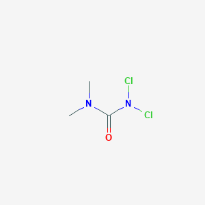 molecular formula C3H6Cl2N2O B14626233 Urea, N,N-dichloro-N',N'-dimethyl- CAS No. 56751-23-6