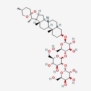 molecular formula C45H74O18 B14626356 Yuccoside C CAS No. 55826-88-5