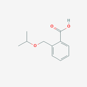 B1462646 2-(Propan-2-yloxymethyl)benzoic acid CAS No. 1154272-01-1