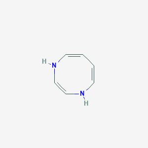 molecular formula C6H8N2 B14626493 1,4-Dihydro-1,4-diazocine CAS No. 56039-49-7