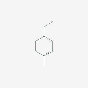 molecular formula C9H16 B14626582 4-Ethyl-1-methylcyclohex-1-ene CAS No. 56022-19-6