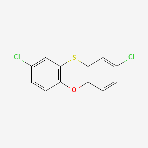 molecular formula C12H6Cl2OS B14626597 Phenoxathiin, 2,8-dichloro- CAS No. 56348-82-4
