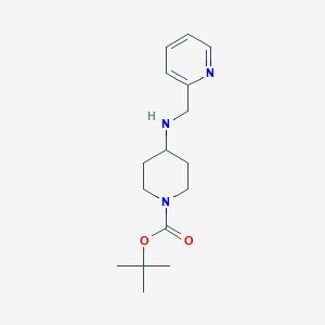 molecular formula C16H25N3O2 B1462663 1-Boc-4-[(吡啶-2-基甲基)-氨基]-哌啶 CAS No. 885274-56-6