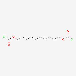 molecular formula C12H20Cl2O4 B14626725 Decane-1,10-diyl dicarbonochloridate CAS No. 56757-75-6