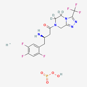 molecular formula C16H17F6N5O5P B1462684 Sitagliptin-d4 Phosphate CAS No. 1432063-88-1