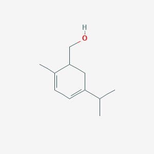 molecular formula C11H18O B146270 (2-Methyl-5-propan-2-ylcyclohexa-2,4-dien-1-yl)methanol CAS No. 132271-07-9