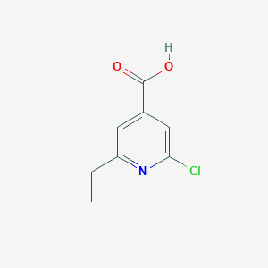 2-Ethyl-6-chloro-isonicotinic acid