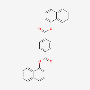 molecular formula C28H18O4 B14627252 Dinaphthalen-1-yl benzene-1,4-dicarboxylate CAS No. 58201-08-4