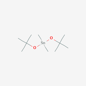 molecular formula C10H24O2Sn B14627474 Di-tert-butoxy(dimethyl)stannane CAS No. 59061-48-2