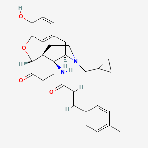 molecular formula C30H32N2O4 B1462759 Methocinnamox CAS No. 117339-76-1