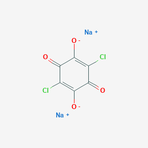 molecular formula C6H2Cl2NaO4+ B146276 Chloranilic Acid Sodium Salt CAS No. 36275-66-8