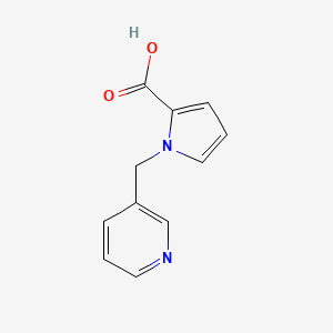 1-(pyridin-3-ylmethyl)-1H-pyrrole-2-carboxylic acid