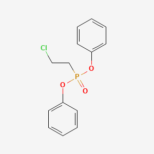 molecular formula C14H14ClO3P B14627996 Diphenyl (2-chloroethyl)phosphonate CAS No. 53986-90-6