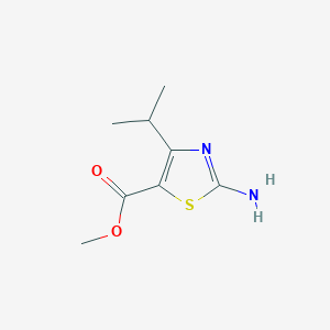 Methyl 2-amino-4-(propan-2-yl)-1,3-thiazole-5-carboxylate