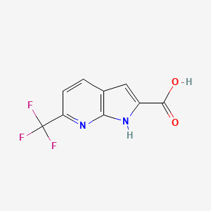 6-(Trifluoromethyl)-1H-pyrrolo[2,3-B]pyridine-2-carboxylic acid