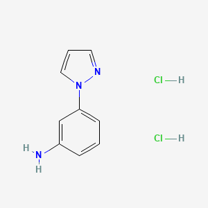 [3-(1h-Pyrazol-1-yl)phenyl]amine dihydrochloride