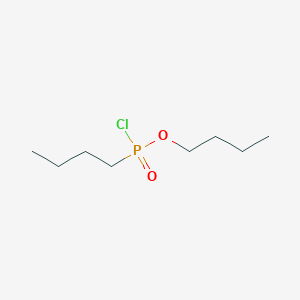 molecular formula C8H18ClO2P B14628219 Butyl butylphosphonochloridate CAS No. 54176-90-8