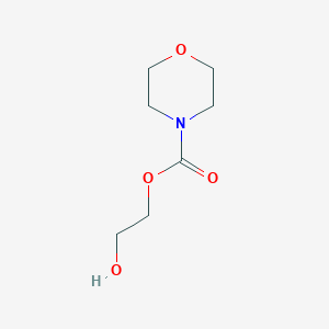 molecular formula C7H13NO4 B14628237 2-Hydroxyethyl morpholine-4-carboxylate CAS No. 58227-34-2