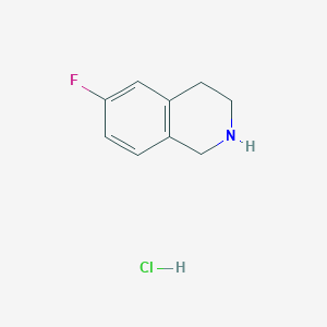 6-Fluoro-1,2,3,4-tetrahydroisoquinoline hydrochloride