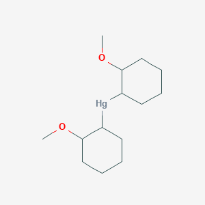 molecular formula C14H26HgO2 B14628361 Bis(2-methoxycyclohexyl)mercury CAS No. 54646-62-7