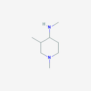 molecular formula C8H18N2 B1462839 N,1,3-trimethylpiperidin-4-amine CAS No. 1249616-50-9