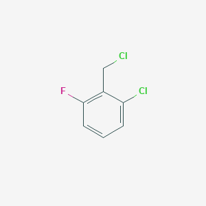 molecular formula C7H5Cl2F B146285 2-Chloro-6-fluorobenzyl chloride CAS No. 55117-15-2