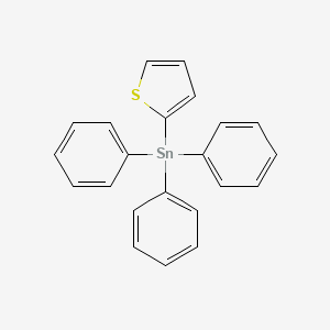 molecular formula C22H18SSn B14628676 Triphenyl(thiophen-2-yl)stannane CAS No. 54663-76-2