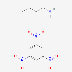 molecular formula C10H14N4O6 B14628752 Butan-1-amine;1,3,5-trinitrobenzene CAS No. 54635-87-9