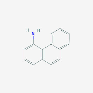 molecular formula C14H11N B146288 4-Phenanthrenamine CAS No. 17423-48-2