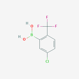 5-Chloro-2-(trifluoromethyl)phenylboronic acid