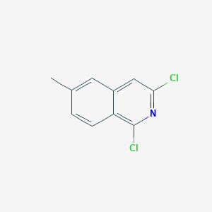 molecular formula C10H7Cl2N B1462926 1,3-Dichloro-6-methylisoquinoline CAS No. 21902-38-5