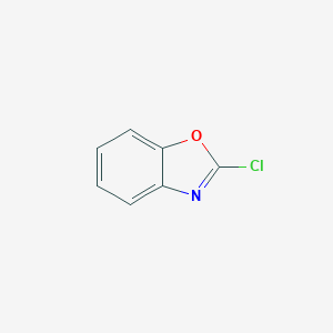 molecular formula C7H4ClNO B146293 2-Chlorobenzoxazole CAS No. 615-18-9