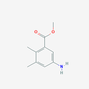 molecular formula C10H13NO2 B1462952 Methyl 5-amino-2,3-dimethylbenzoate CAS No. 5628-47-7