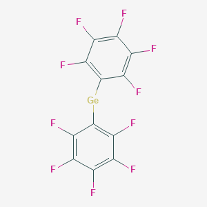 molecular formula C12F10Ge B14629578 CID 6367285 
